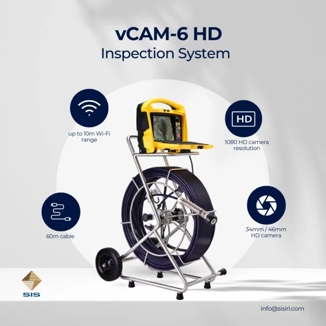 On the site you need on answer now. That’s where the Vivax vCam-6 HD Inspection System becomes your go-to solution. 

With crystal-clear HD video, real-time voice recording, and Wi-Fi streaming to your phone or tablet application, you get instant visibility and documentation—all in one tool. No more guesswork. Just results. 
 
✅ Pin-sharp HD footage – see every crack, joint, or blockage 
✅ On-the-go voice annotation – record your findings as you inspect 
✅ VMC App integration – stream and save wirelessly in the field 

Available from our Dublin and Cork offices. 

📞 Dublin: (01) 456 8650 
📞 Cork: (021) 423 2957 

 📩 info@sisirl.com 

#SIS #VivaxMetrotech #vCam6HD #PipeInspectionIreland #UtilitySurvey #SurveySolutions
