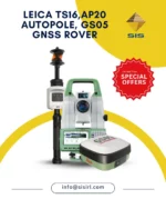 Three industry favourites in one powerful bundle – the Leica TS16, AP20 AutoPole, and GS05 GNSS Receiver. 
 A complete survey solution for professionals who demand precision, speed, and adaptability. 

🔹 Leica TS16 – A smart total station with automated target recognition and advanced onboard software for efficient fieldwork. 
 🔹 AP20 AutoPole – Eliminate errors and boost productivity with automatic pole height readings and tilt compensation. 
 🔹 GS05 GNSS Receiver – A compact, reliable receiver ideal for network RTK positioning and integrated survey workflows. 

📩 Contact us today for limited-time pricing and availability: info@sisirl.com 

 #LeicaTS16 #SurveySolutions #SmartSurveying #SIS #LeicaGeosystems #APAutoPole #GS05